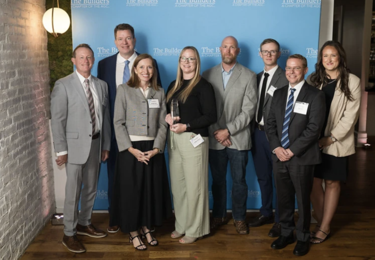 Aptitude team receives 2026 winner AGC Innovation Award